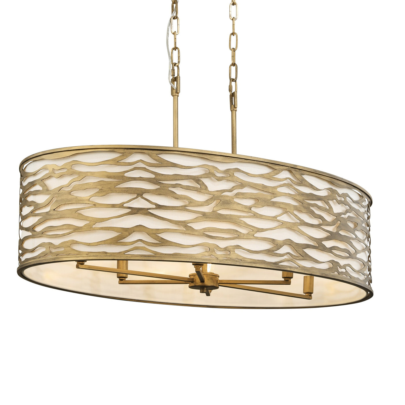 Kato 6 Light Oval Pendant