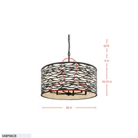 Kato 6 Light Pendant