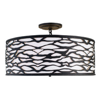 Kato 5 Light Convertible Semi-Flush/Pendant