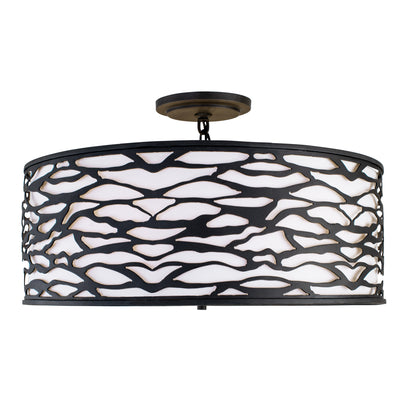 Kato 5 Light Convertible Semi-Flush/Pendant