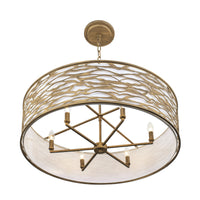 Kato 6 Light Convertible Semi-Flush/Pendant