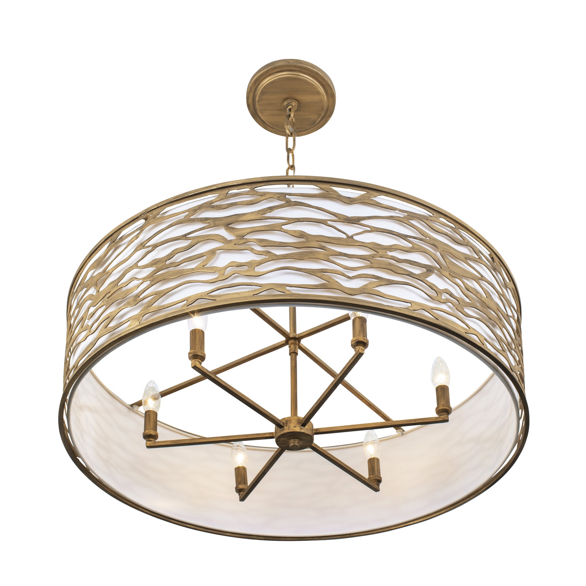 Kato 6 Light Convertible Semi-Flush/Pendant