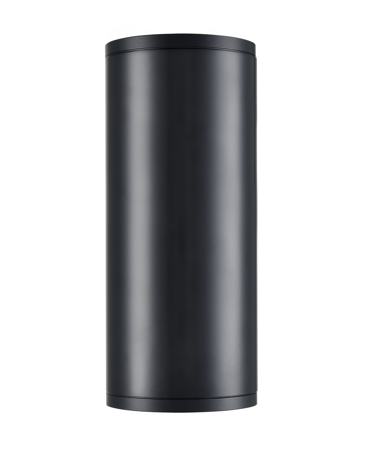 10.75-inch Vegas Powder Coated Black Outdoor Wall Sconce