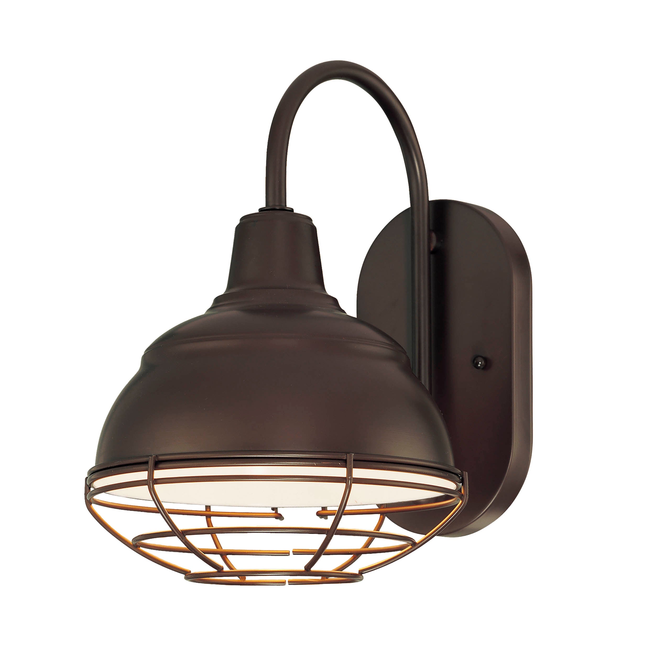 8'' R Series Architectural Bronze 1 Light Wall Bracket