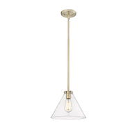 8.25'' Aliza Modern Gold 1 Light Pendant