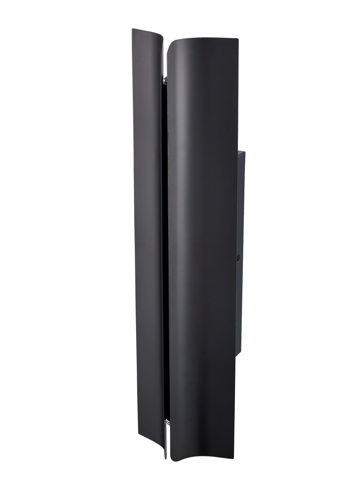 20-inch Powder Coated Black Outdoor Wall Sconce