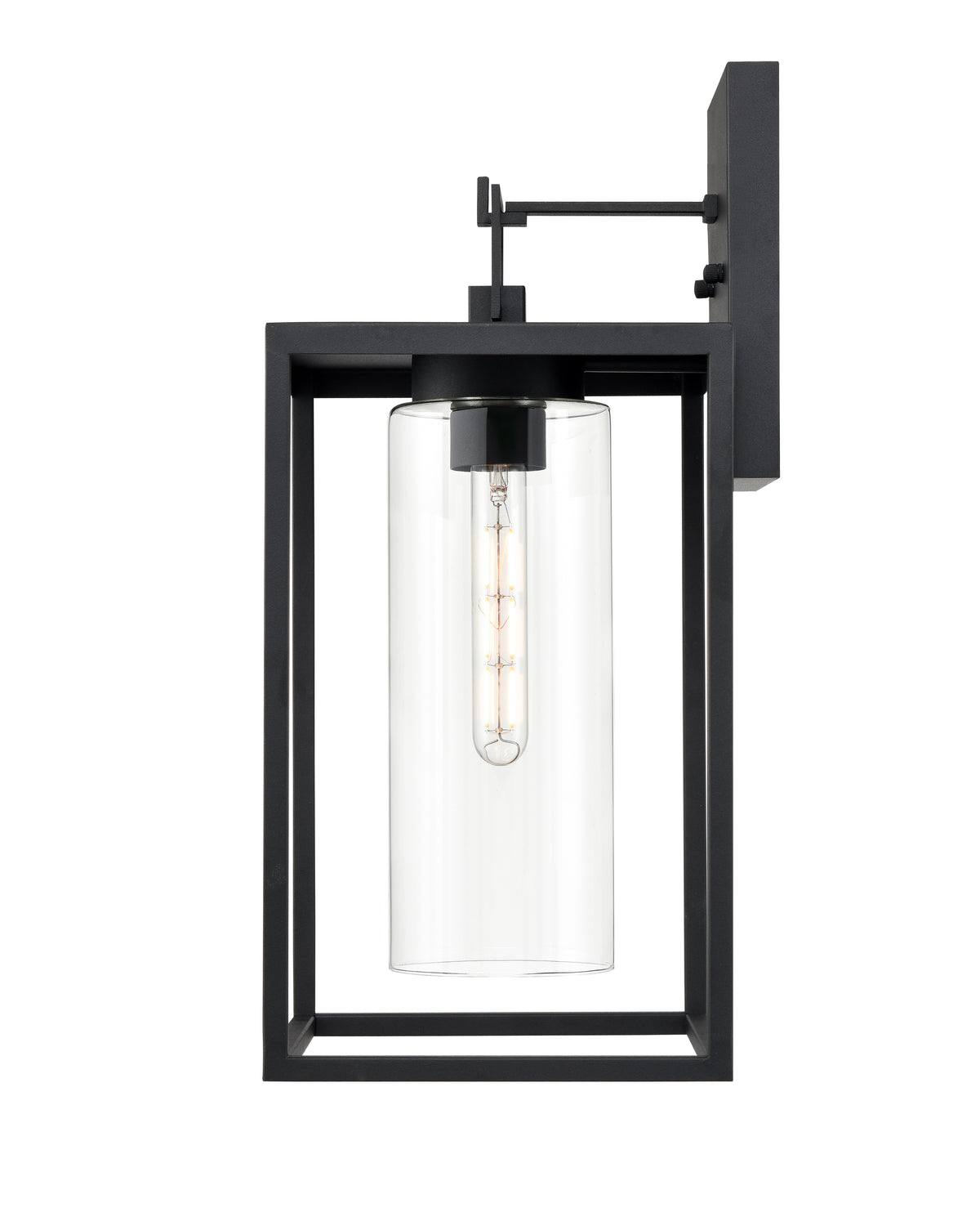 9'' Ellway Textured Black 1 Light Wall Sconce