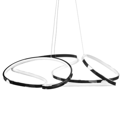 Suzhou LED Adjustable Chandelier | Chrome Finish