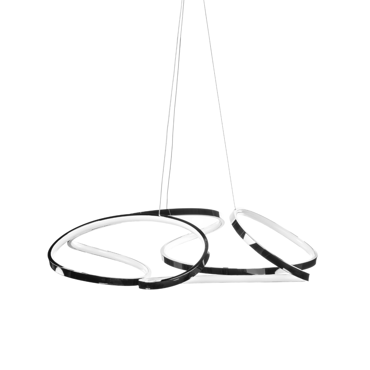 Suzhou LED Adjustable Chandelier | Chrome Finish
