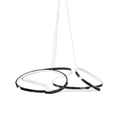 Suzhou LED Adjustable Chandelier | Chrome Finish