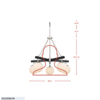 Allie 5 Light Chandelier