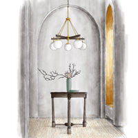 Allie 5 Light Chandelier