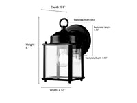 9.88'' Braxstan Vintage Brass 1 Light Wall Sconce