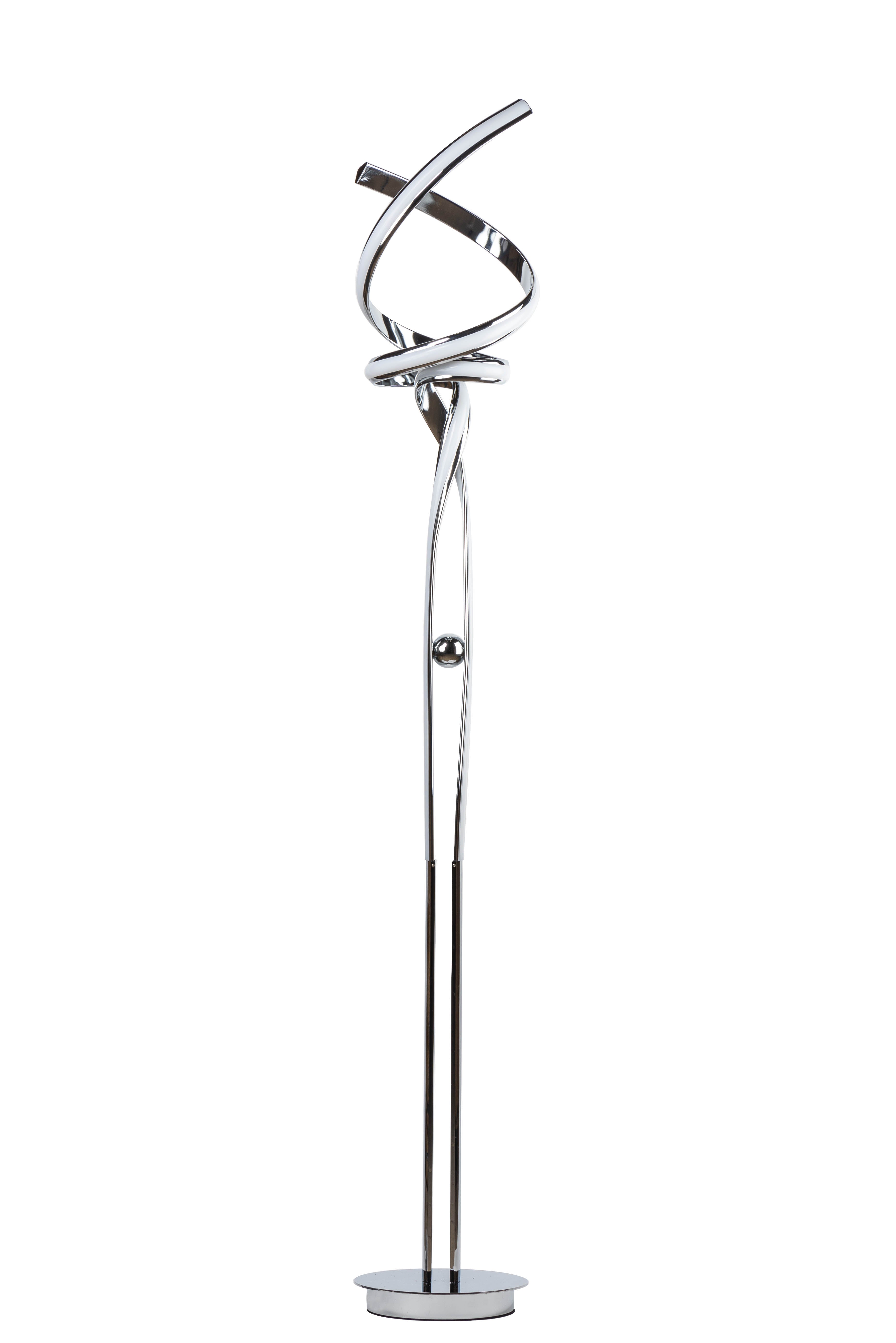 Munich LED Chrome 63" Floor Lamp | Dimmable