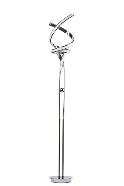 Munich LED Chrome 63" Floor Lamp | Dimmable