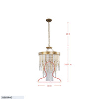 Lafayette 4 Light Chandelier