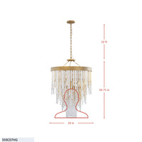 Lafayette 7 Light Chandelier