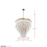 Lafayette 13 Light Chandelier