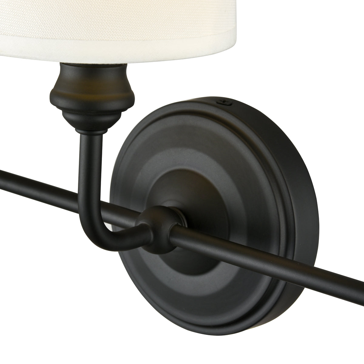 22'' Leena Matte Black 3 Light Bath Vanity