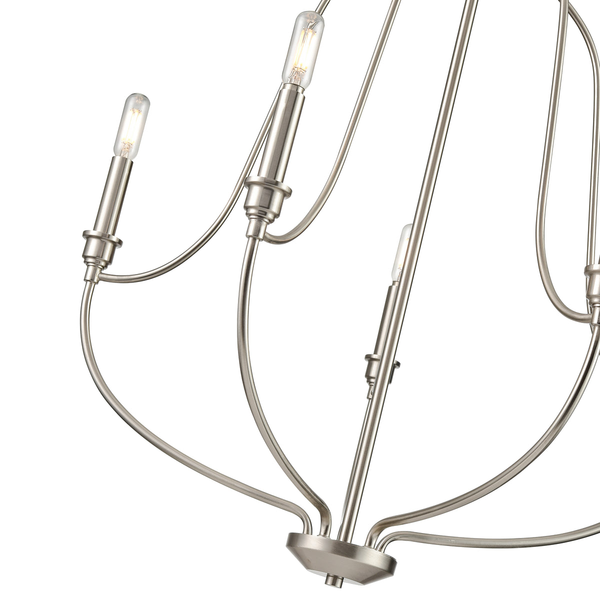 31'' Senoia Brushed Nickel 5 Light Chandelier