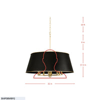 Coco 8 Light Pendant