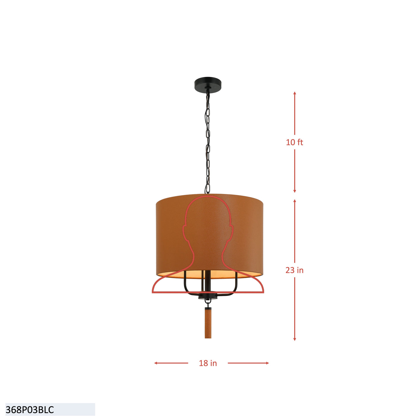 Secret Agent 3 Light Pendant