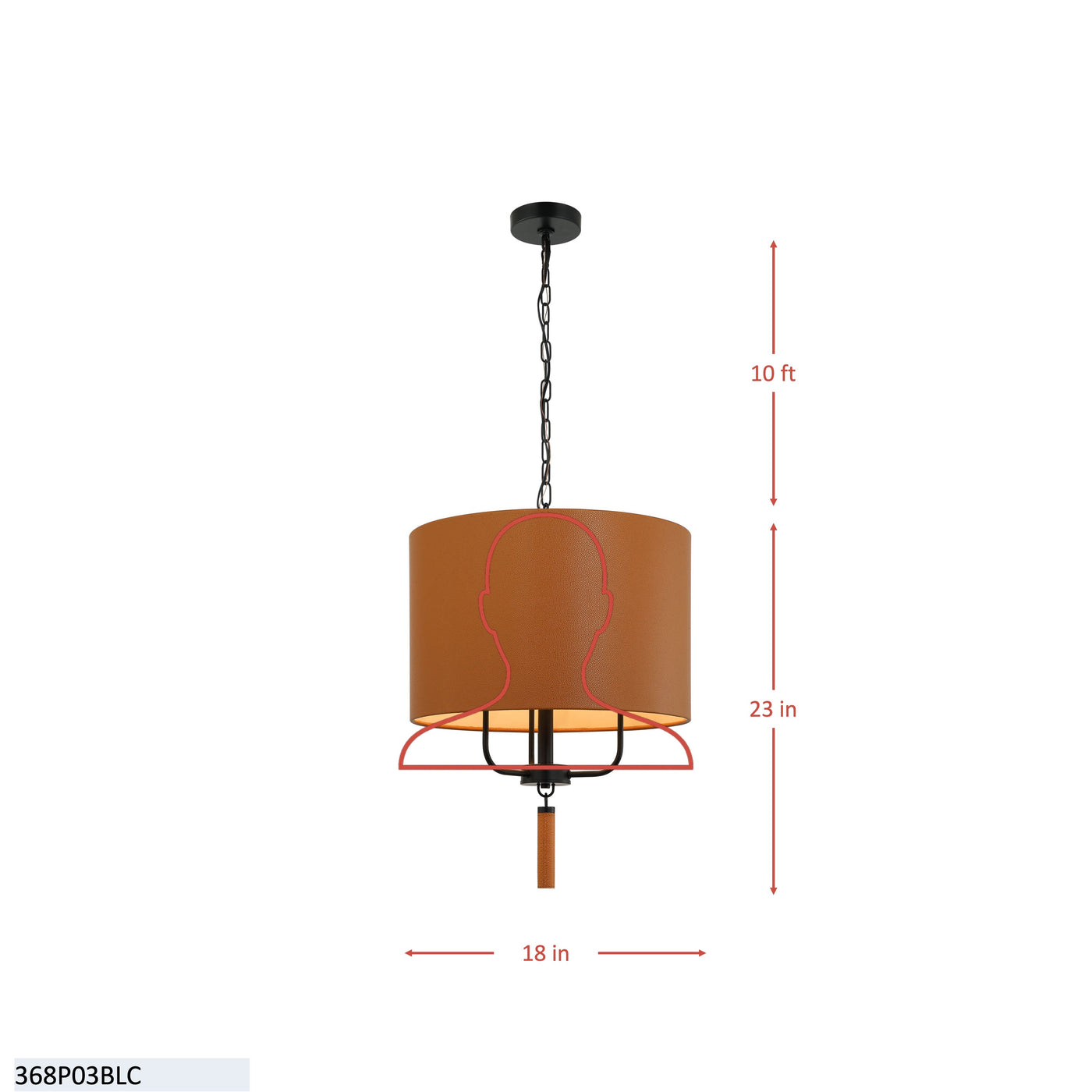 Secret Agent 3 Light Pendant
