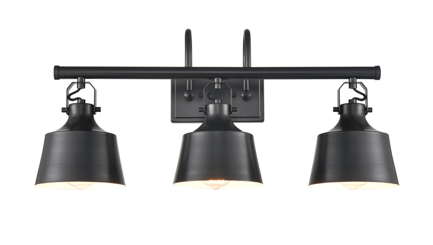 Auralume Industrial, Farmhouse, Restoration-Vintage Provin Bath Vanity Light