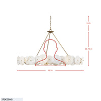 Cosmos 9 Light Chandelier