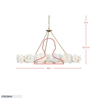 Cosmos 9 Light Chandelier