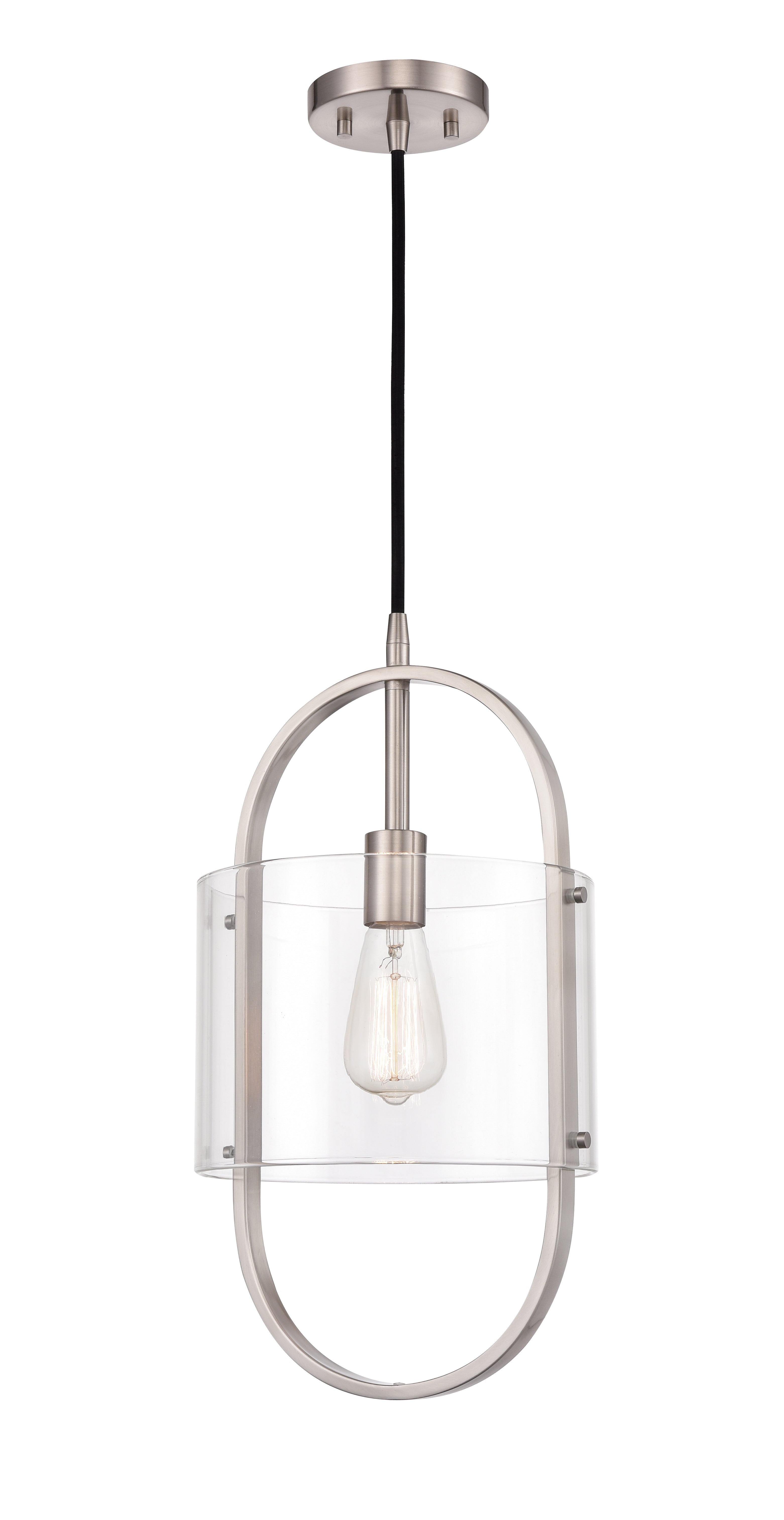 Pelham Mini Pendant Brushed Brass Finish