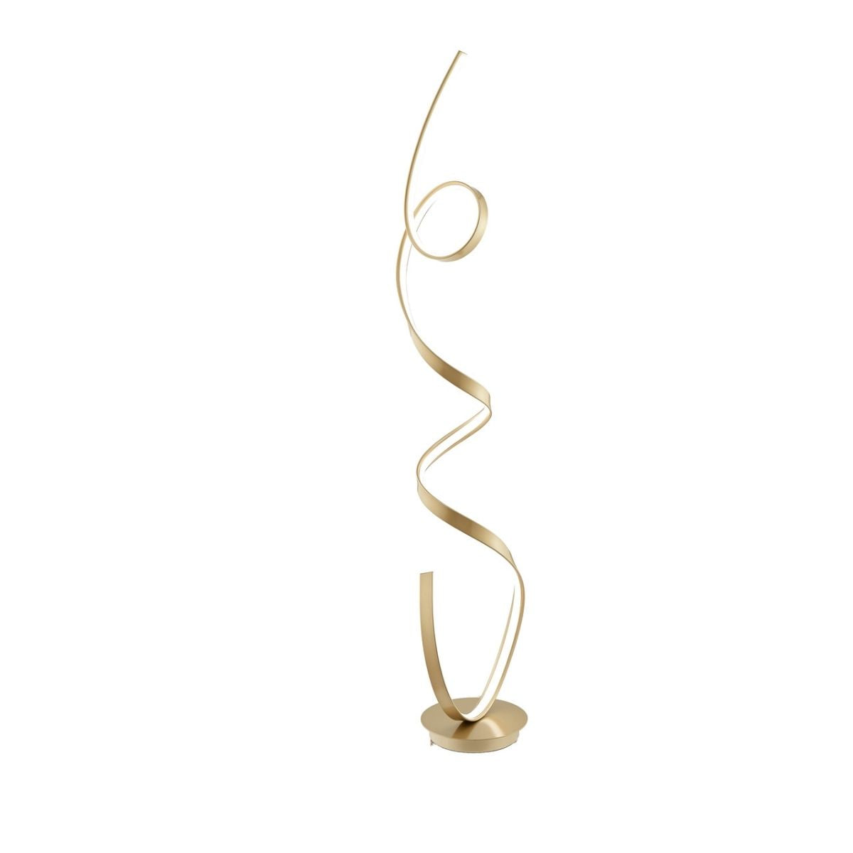 Amsterdam LED Sandy Gold 63" Floor Lamp | Dimmable