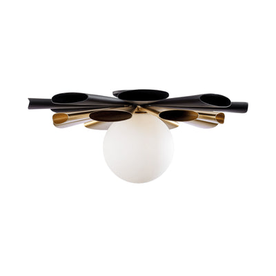 Daphne 1 Light Large Convertible Flush Mount