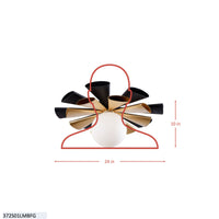 Daphne 1 Light Large Convertible Flush Mount