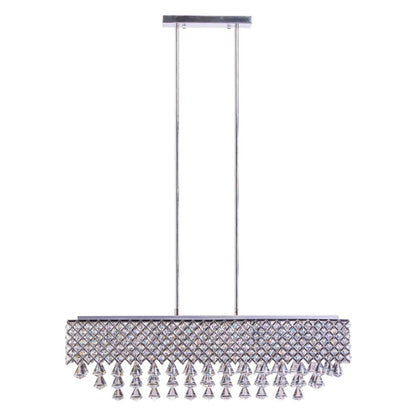 Cinderella Crystal Rectangular Chandelier | 12 Light