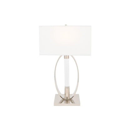 Sparkling Crystal & Chrome Table Lamp | 2 Light