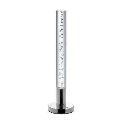 Acrylic Cylinder Table Lamp | 1 Light with Touch Switch