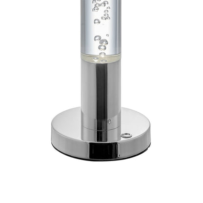 Acrylic Cylinder Table Lamp | 1 Light with Touch Switch
