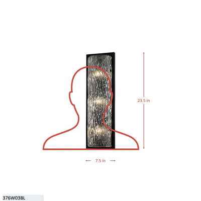Morgan 3 Light Wall Sconce