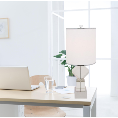 Crystal Cubes USB Table Lamp | 1 Light