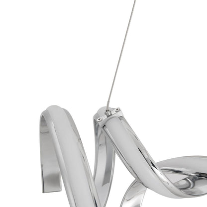 Munich LED Horizontal Chandelier | Chrome