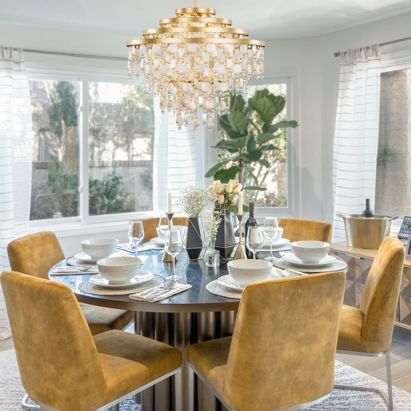 Kalani 10 Light Chandelier