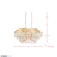Kalani 9 Light Linear Pendant