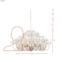 Wildflower 8 Light Chandelier