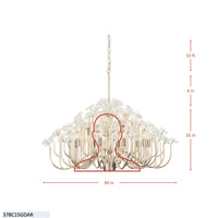 Wildflower 15 Light Chandelier