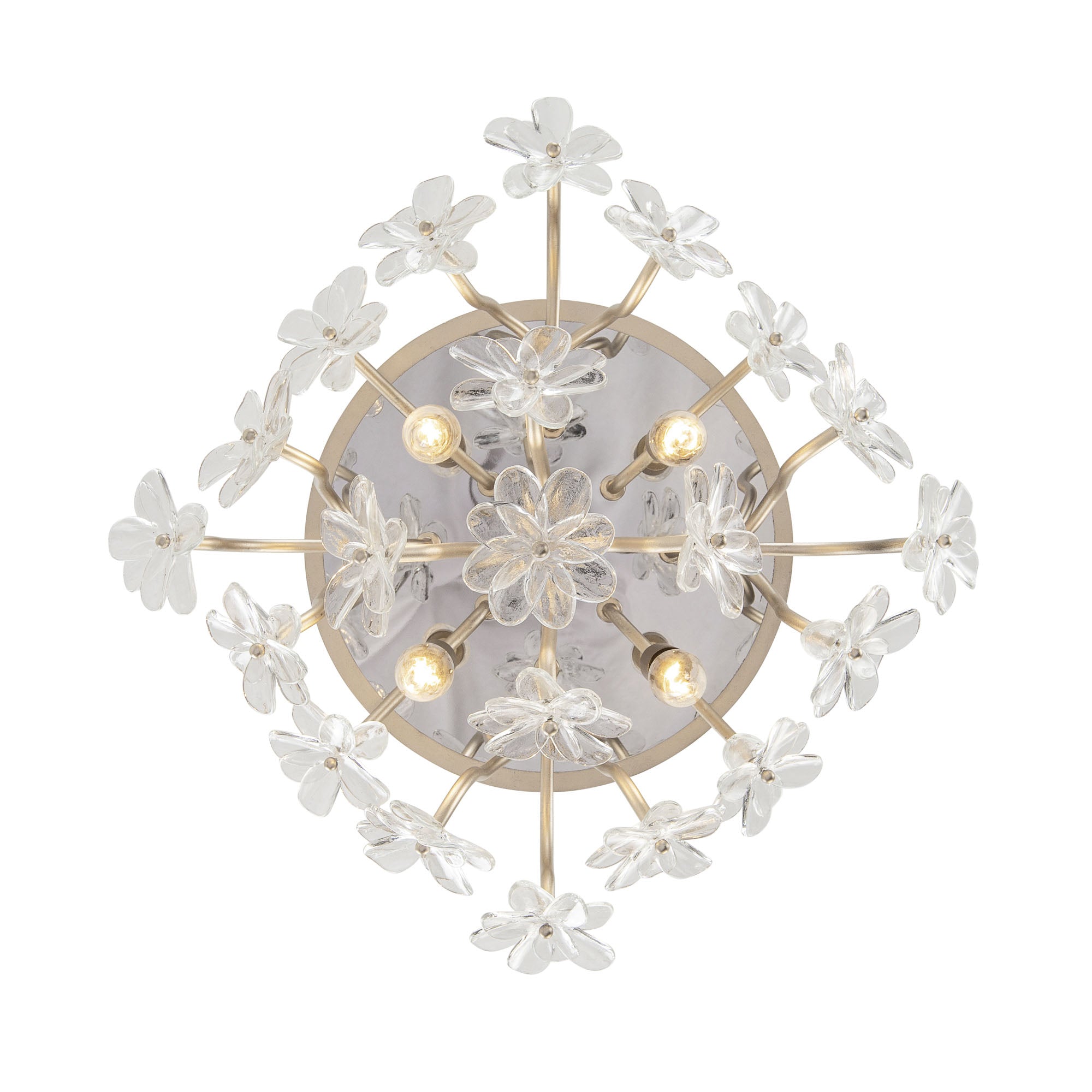 Wildflower 4 Light Semi-Flush Mount