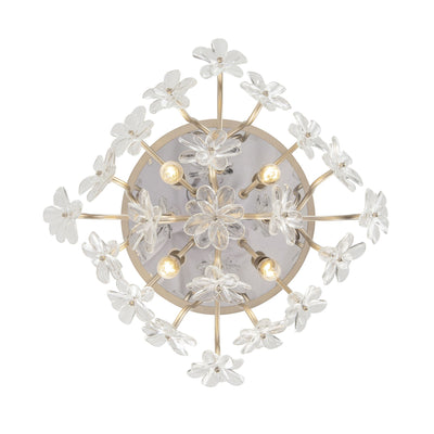 Wildflower 4 Light Semi-Flush Mount