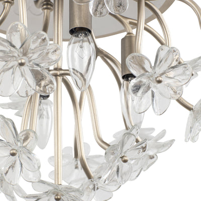 Wildflower 4 Light Semi-Flush Mount