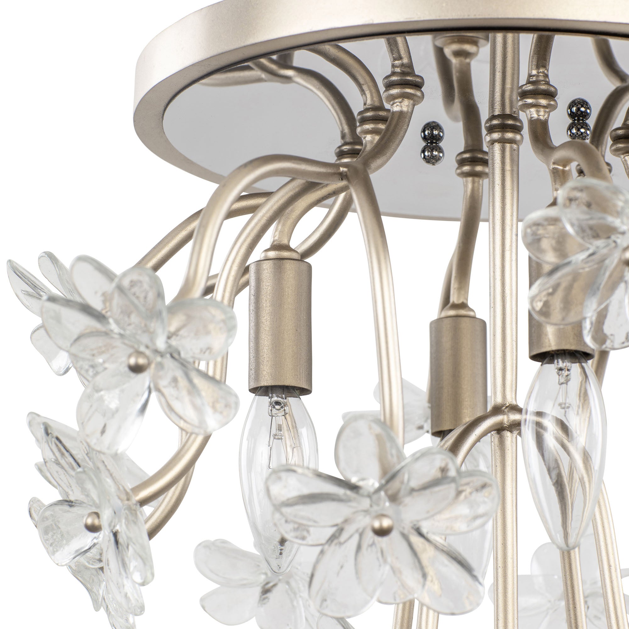 Wildflower 4 Light Semi-Flush Mount