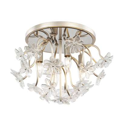 Wildflower 4 Light Semi-Flush Mount